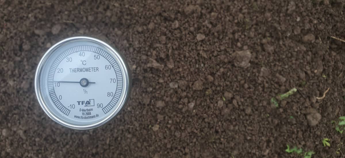 Soil Temperature by County